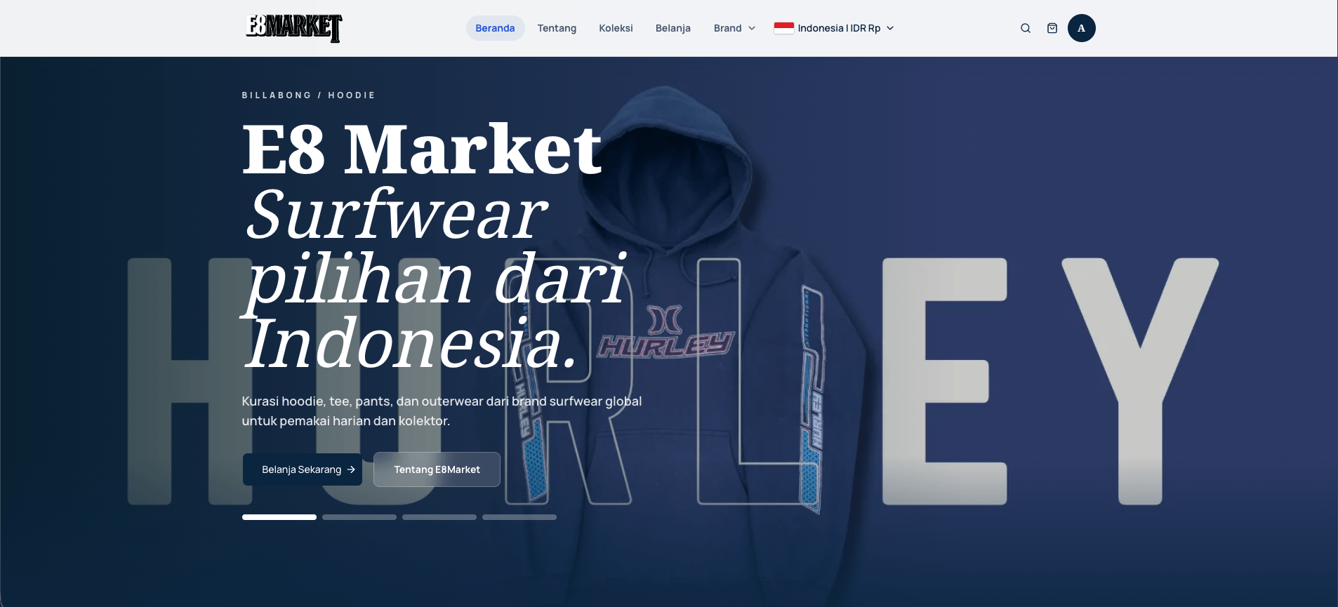 E8market Store preview 2
