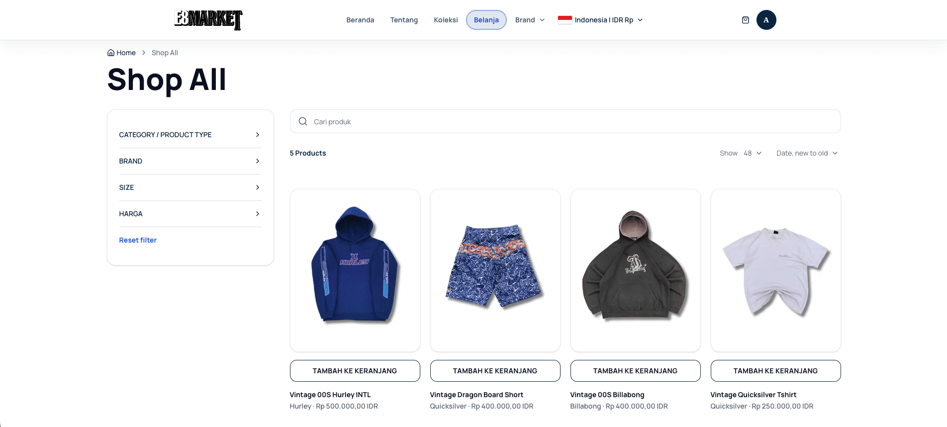 E8market Store preview 4