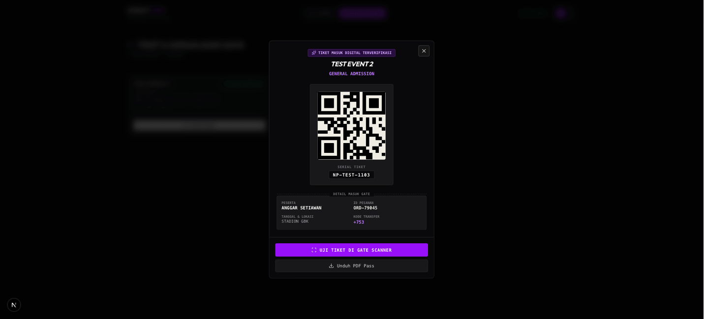 Event.com — E-ticket Platform preview 4