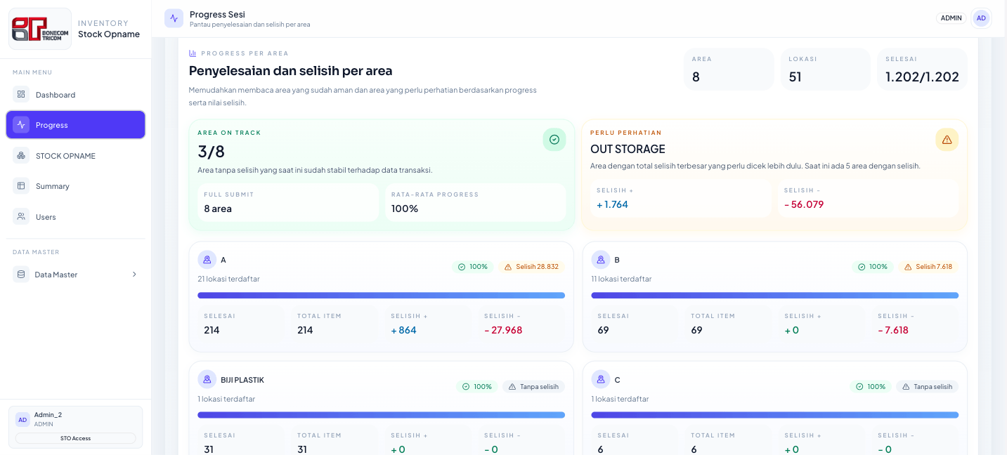 Web App Inventory System preview 5
