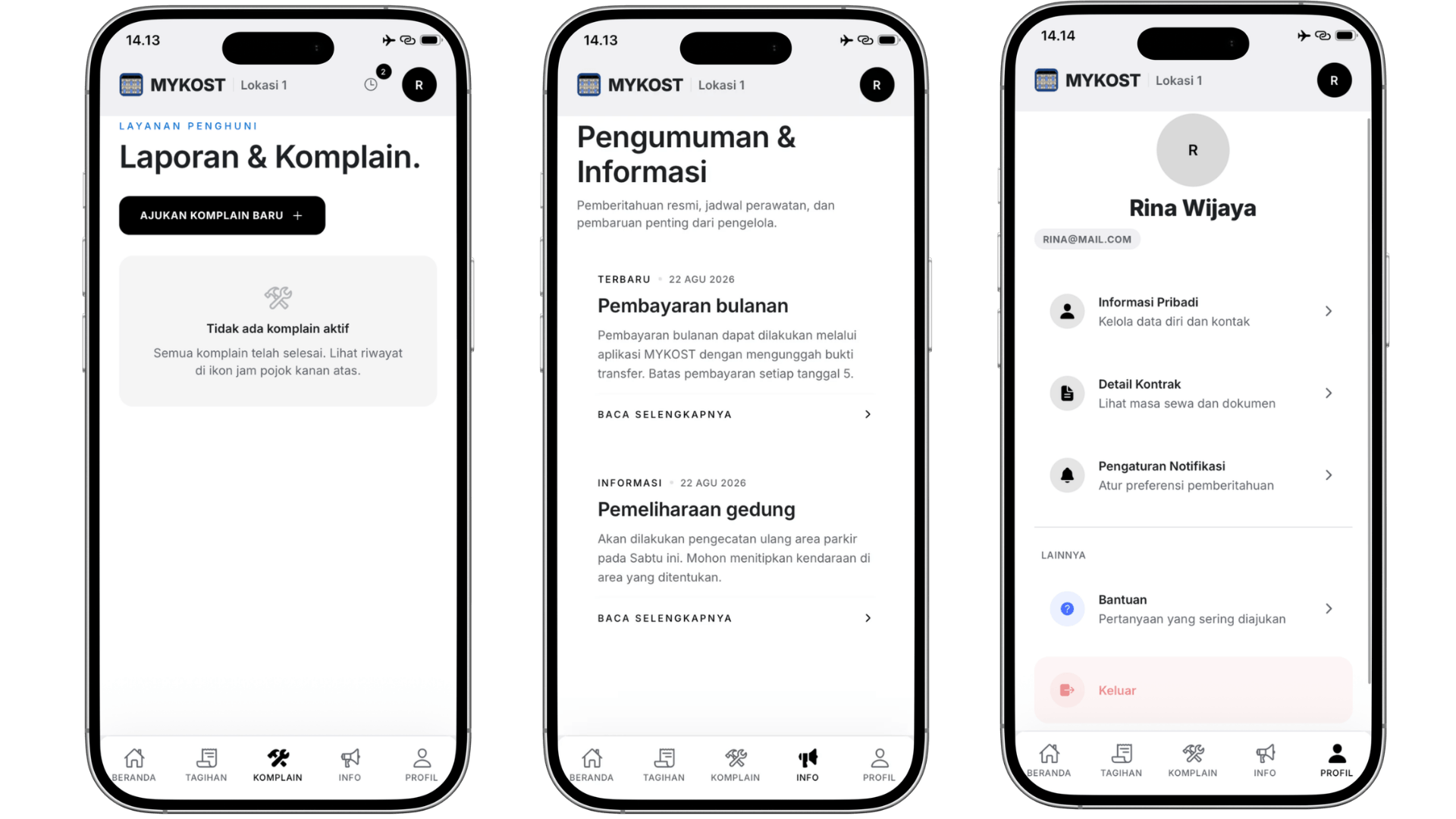 MyKost — Boarding House Management (SaaS) preview 2